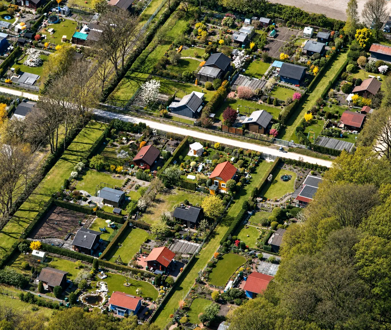 Corsland III - Luftbild von 2009