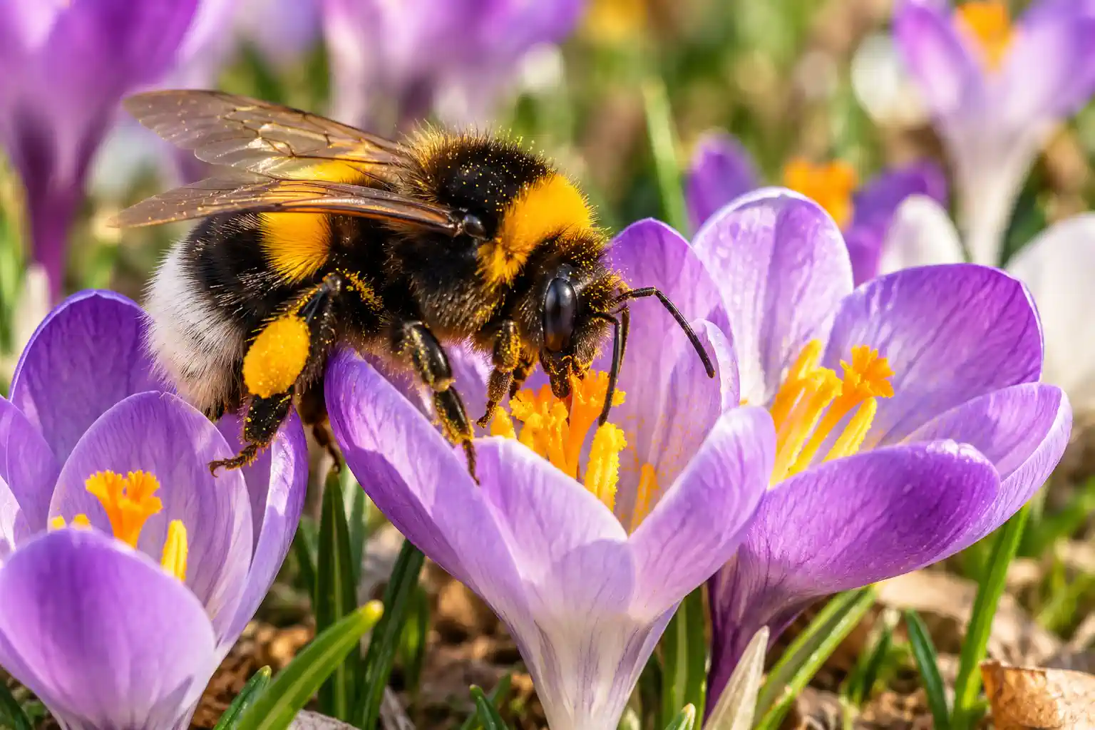 Frühjahr – die ersten Bienen unterstützen